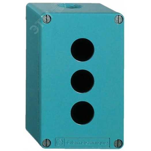 Пост кнопочный металлический 6 отверстия 80х220