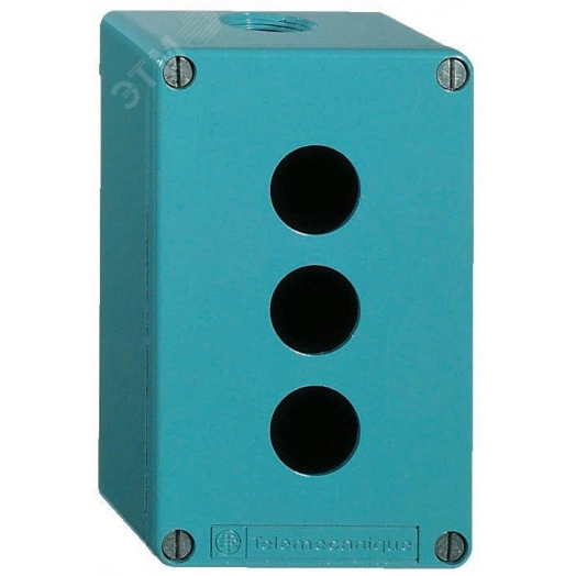 Пост кнопочный металлический 6 отверстия 80х220