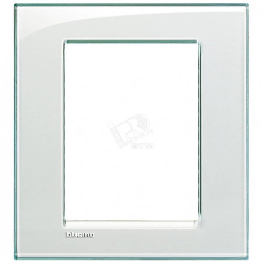 LivingLight Рамка прямоугольная 3+3 модуля Морская вода