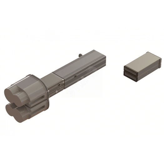 Питающий элемент + заглушка тип 2 Cu 6P 40A