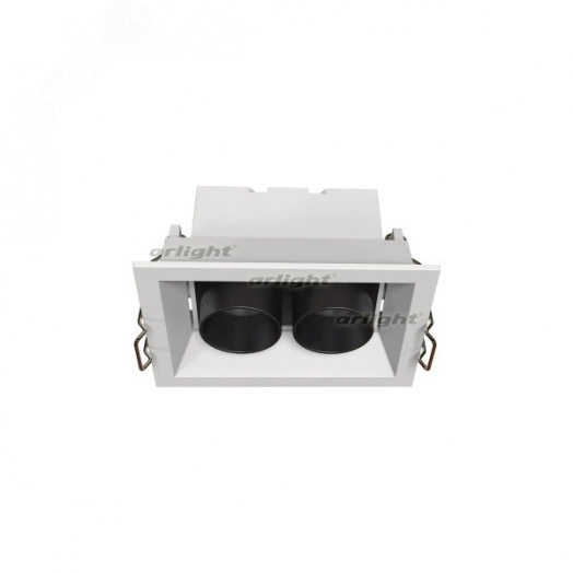 Светильник MS-ORIENT-BUILT-TURN-TC-S67x90-5W Warm3000 (WH-BK, 30 deg, 230V) (ARL, IP20 Металл, 5 лет)