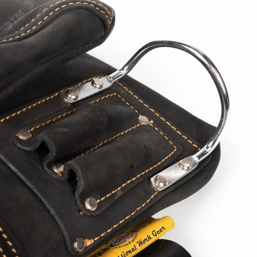 Сумка-пояс монтажника кожаная СК-12