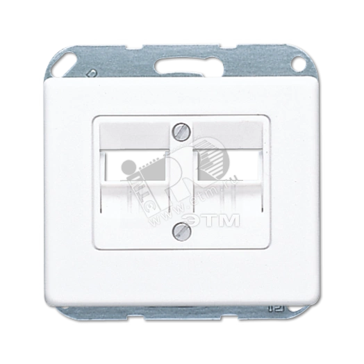 Крышка для модульных гнезд  белая