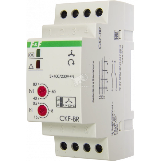 Реле контроля фаз CKF-BR