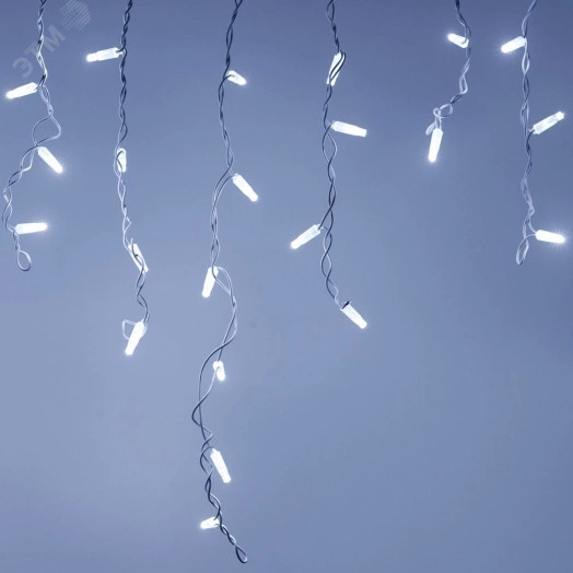 Гирлянда светодиодная декоративная ARD-EDGE-CLASSIC-2400x600-WHITE-88LED-FLASH WHITE (230V, 6W) (ARDCL, IP65)