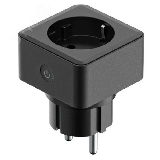 Розетка умная  Яндекс 16А Wi-Fi цвет черный
