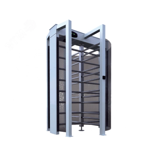 Полноростовый электромеханический турникет GUARDIAN CLASSIC, четырехсекционный