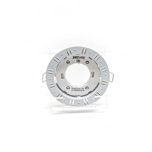 Светильник светодиодный  ДВО-15W встраиваемый под лампу GX53 декоративный AL31 белый  без лампы Jazzway