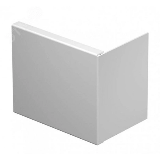 Заглушка кабельного канала торцевая WDK 100x130 мм (ПВХ, белый)