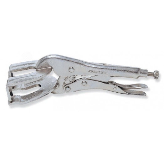 Зажим ручной с фиксацией, U-образный захват, 225 мм