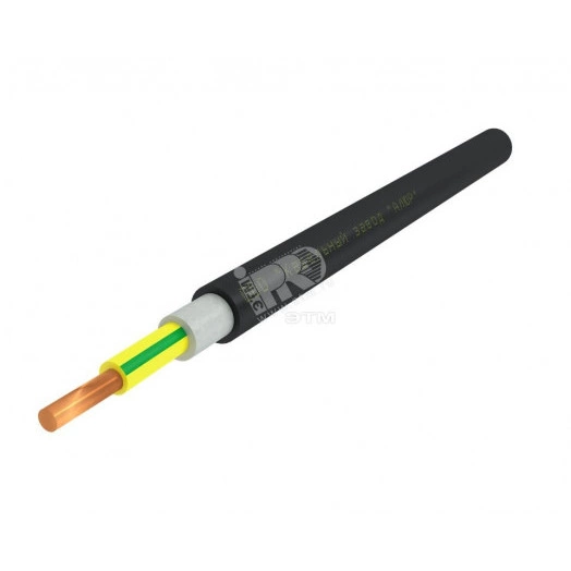 Кабель силовой ВВГнг(А)-LSLTx 1х1.5 (PE)-0.660 однопроволочный (барабан)