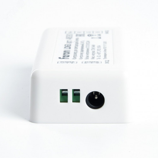 Контроллер диммер для светодиодной ленты 12-24v с пультом управления белый