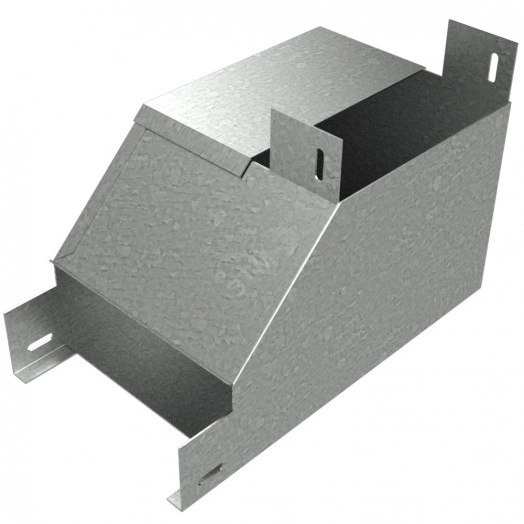 Угол верт. внутр. R 50х300 мм с разворотом трассы на 90 гр.