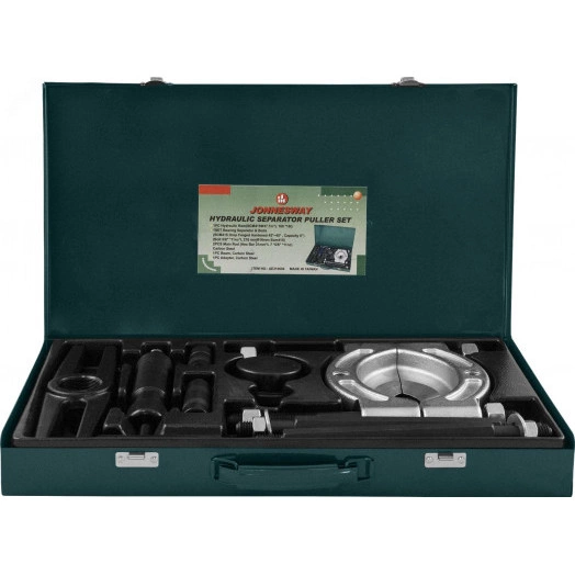 Cъемник с сепаратором и гидравлическим цилиндром в наборе, диапазон захватов 105-150 мм, глубина захвата 300 мм, max усилие 10 т.