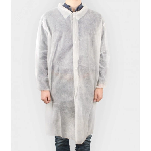 Халат защитный нетканый Эконом, 5 шт. в индивидуальной упаковке, .