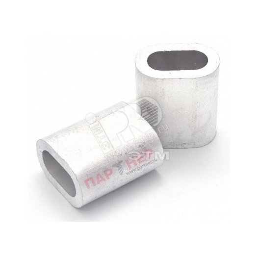 Зажим алюминиевый 16мм DIN3093 для троса