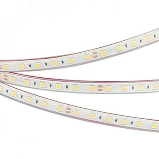 Лента герметичная RTW-PFS-B60-13mm 24V Warm3000 (14.4 W/m, IP68, 5060, 5m) (Arlight, -)