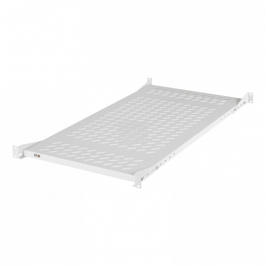 Полка стац усиленная TLK 19д Ш437хГ860мм для шкафа и стойки глубиной 1000мм сер