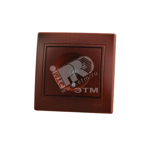 Мира Розетка ТВ ппроходная вишня