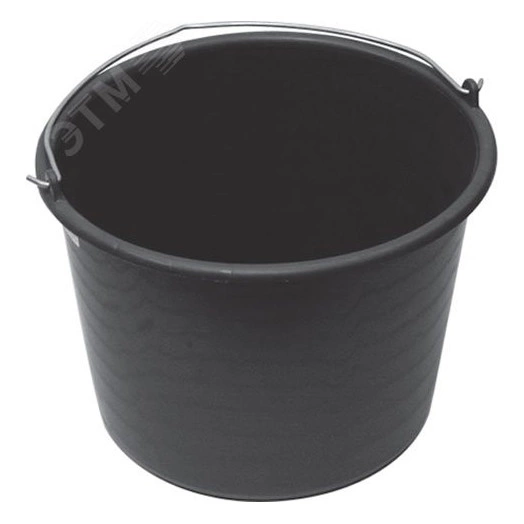 Ведро строительное пластиковое для перемешивания раствора 20 л