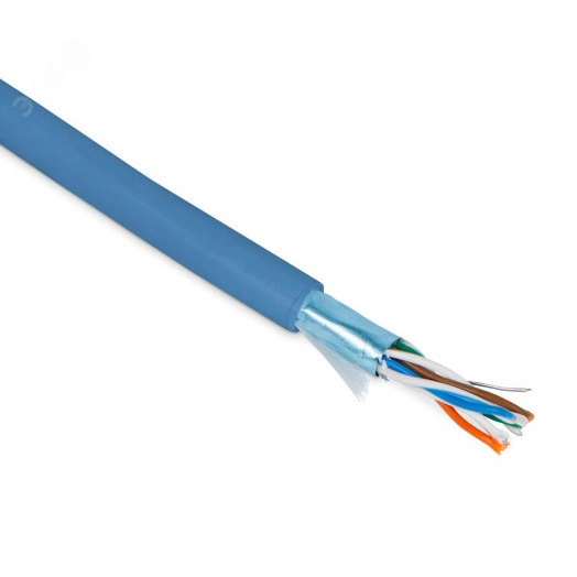 Кабель витая пара экранированная F/UTP категории 5e 4 пары (26 AWG)