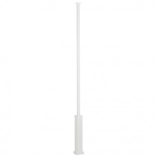 Snap-On колонна алюминиевая с крышкой из пластика 4 секции, высота 3,3 метра, цвет белый