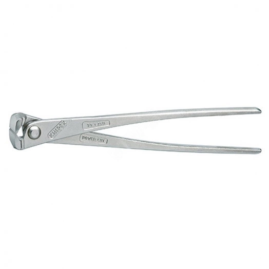 Клещи вязальные для арматурной сетки особой мощности резка - проволока средней твердости 33мм твердая проволока 18мм режущая кромка 61 HRC / 23мм L=250мм оцинкованные блистер