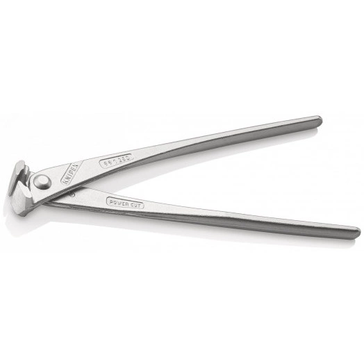 Клещи вязальные для арматурной сетки особой мощности резка - проволока средней твердости 33мм твердая проволока 18мм режущая кромка 61 HRC / 23мм L=250мм оцинкованные блистер