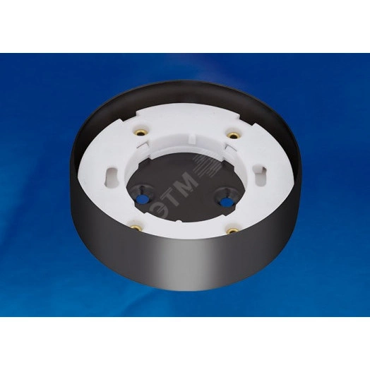 GX53/FT BLACK CHROME 10 PROM Светильник накладной. В составе набора из 10шт Корпус черный хром. Картон. TM Uniel