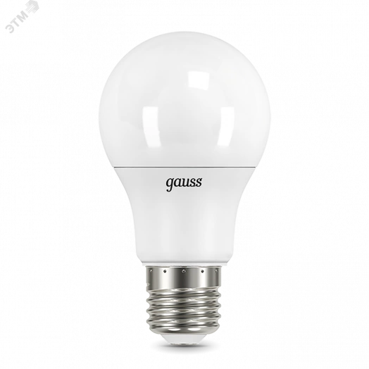 Лампа светодиодная LED 13 Вт 1150 Лм 4100K белая E27 A60 AC/DC 12-36 В Black Gauss