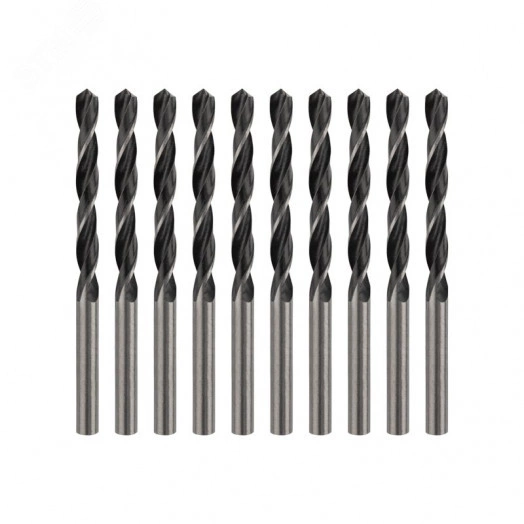 Сверло по металлу 1.0х34х12 мм HSS (упак - 10 шт.) DIN 338