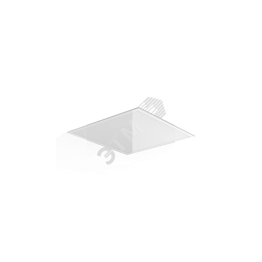 Светильник светодиодный ДВО-34Вт 595*595*10 мм 4000K диммер DALI драйвер в компл. Вартон