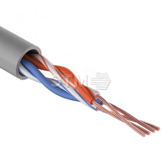 Кабель витая пара UTP 2PR 24AWG CAT5e STRANDED (бухта 305 м)