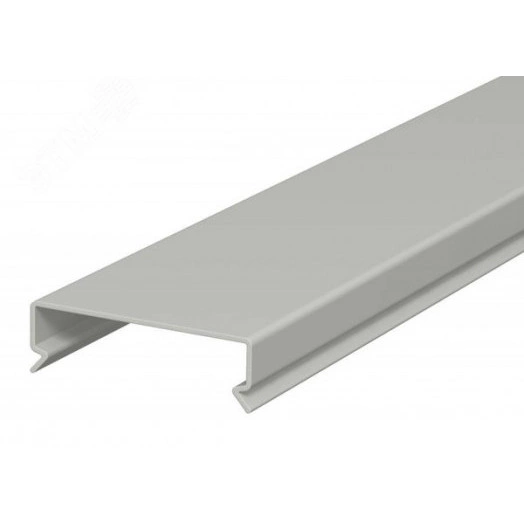 Крышка кабельного канала LKV 50 мм (ПВХ, серый)