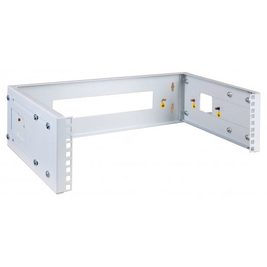 Кронштейн телекоммуникационный настенный 3U регулируемая 300-450 мм