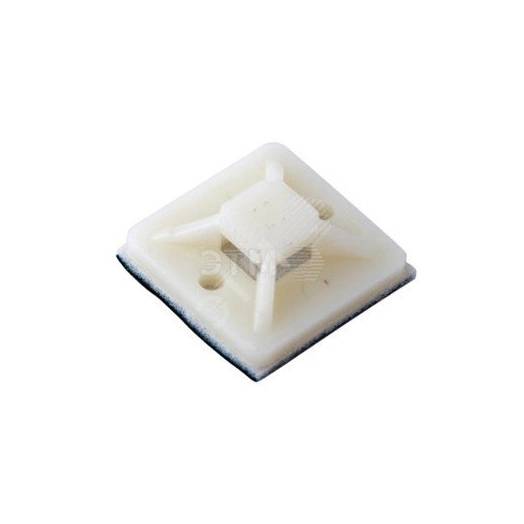 Площадка самоклеящаяся 25х25 мм, белая, упаковка 10 шт