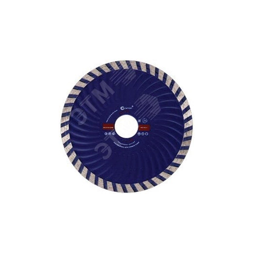 Диск отрезной алмазный турбо волна CUTOP, 230 x 3.0 x 8.0 x 22.2 мм