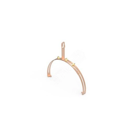 Зажим регулируемый коньковый увеличенного размера медный