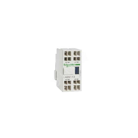 Блок контактный дополнительный 2НЗ фронтальный монтаж пружинный зажим