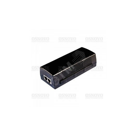 Инжектор PoE 1 порт Gigabit Ethernet 10/100/1000 Мб/с, до 30В