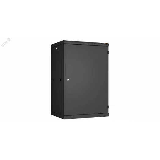 Шкаф настенный разбор TLK 19д 18U металлическая дверь Ш600хВ904хГ450мм черный