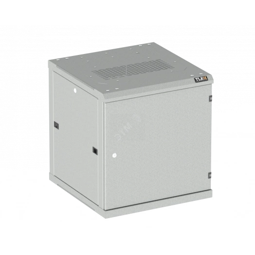 Шкаф наст. разбор TLK 19д 12U металлическая дверь Ш600хВ636хГ600мм серый