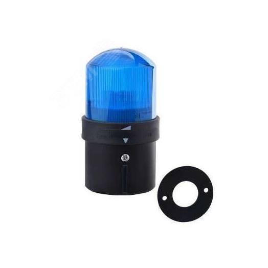 Световая колонна 70 мм синяя