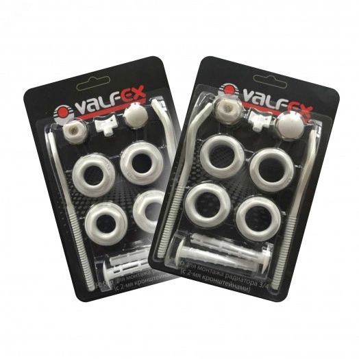 Комплект для монтажа радиаторов с 2-мя кронштейн  ми  3/4''