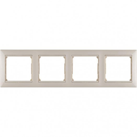 Рамка 4-м Valena горизонт. сл. кость Leg 774354