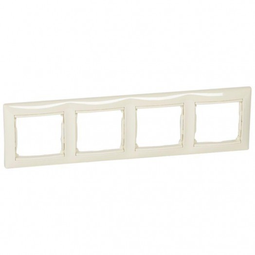 Рамка 4-м Valena горизонт. сл. кость Leg 774354