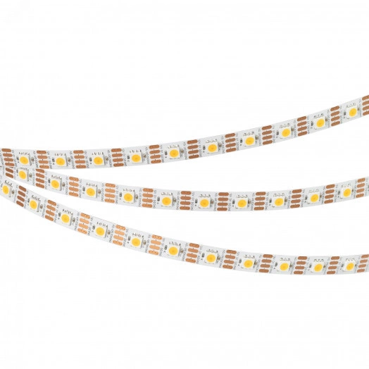 Лента SPI-B60-10mm 12V Warm3000-PX1-RAM (9.3 W/m, IP20, 5060, 5m) (Arlight, бегущий огонь)