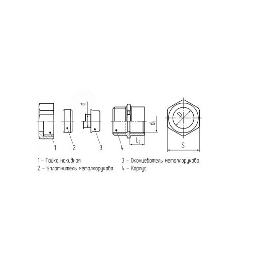 Муфта соединительная СТМ(Р)-32(1+1/4 ) (Fortisflex)