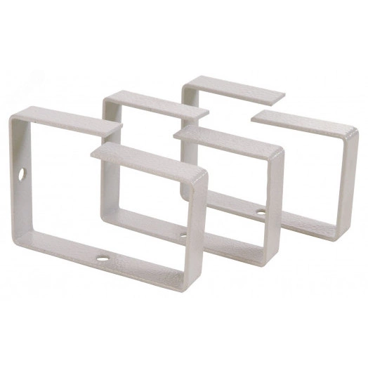 Кольцо организационное для укладки кабеля 90х65 мм, металлическое