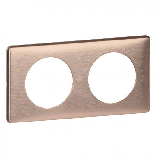 Рамка, двухпостовая, медь